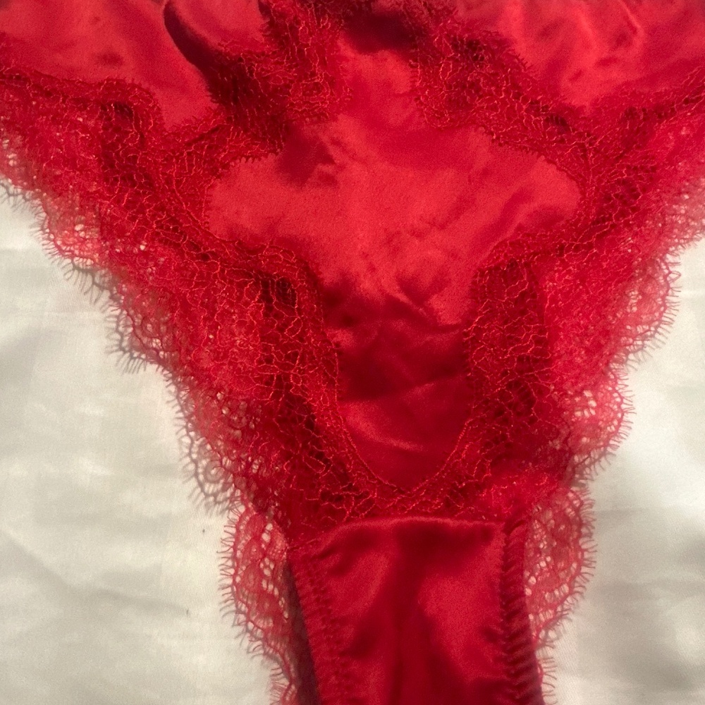 Victorias Secret Dream Angels high waist panty Red Small New